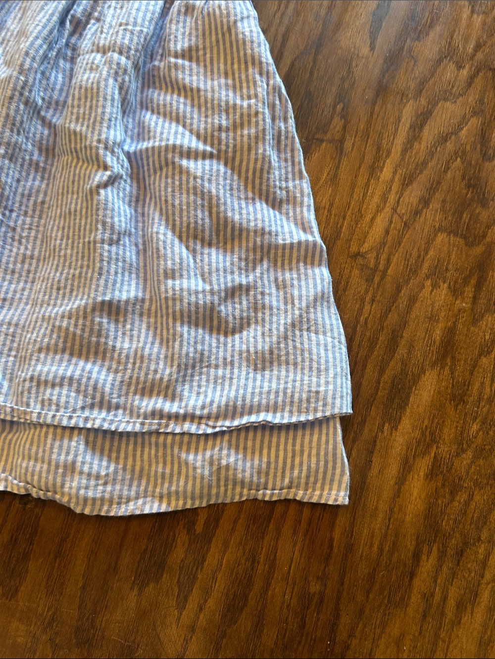 Vineyard Vines Blue & White Striped Smocked Summer Dress - Picture 4 of 8